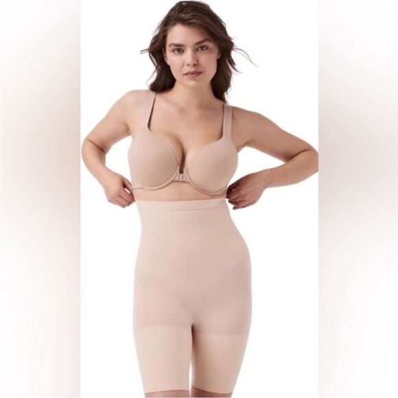 SPANX Higher Power Short Soft Nude Size 3X‎ NWT - Picture 1 of 15